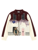Boys Multicolor Townhouse Bear Cardigan 1