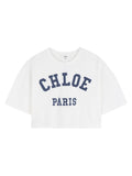 Girls White Logo T-Shirt 1