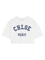 Girls White Logo T-Shirt 1