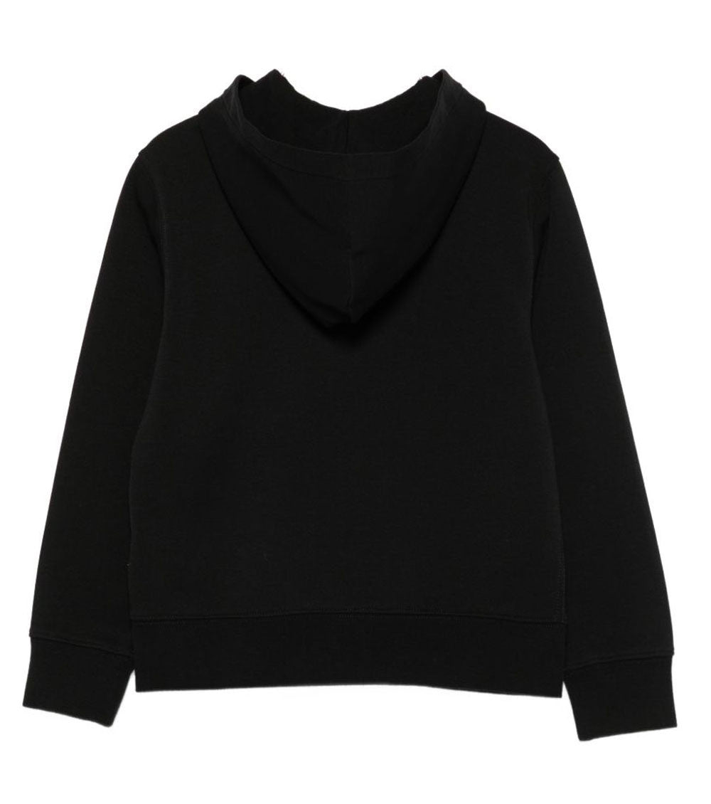 Boys Black Logo Hoodie 2