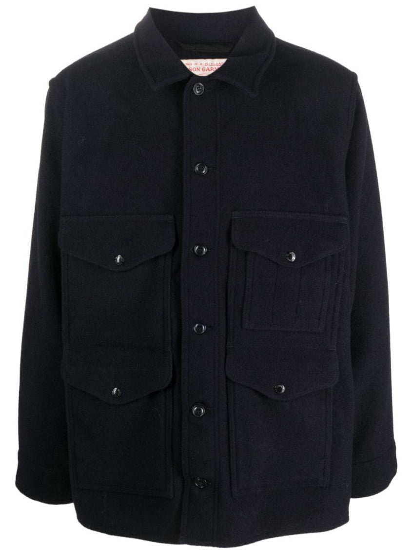 Navy Blue Regular Fit Jacket 1