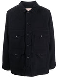 Navy Blue Regular Fit Jacket 1