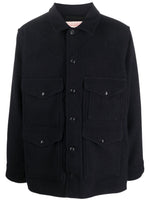 Navy Blue Regular Fit Jacket 1