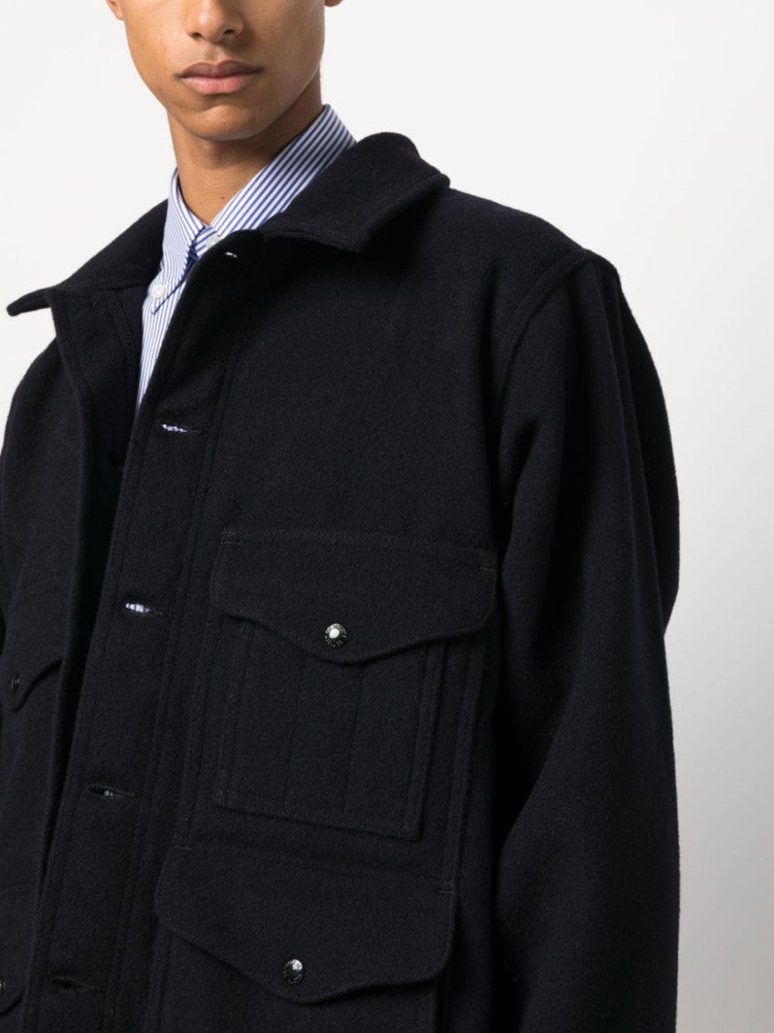 Navy Blue Regular Fit Jacket 2