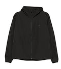 Black Logo Hood Jacket 1