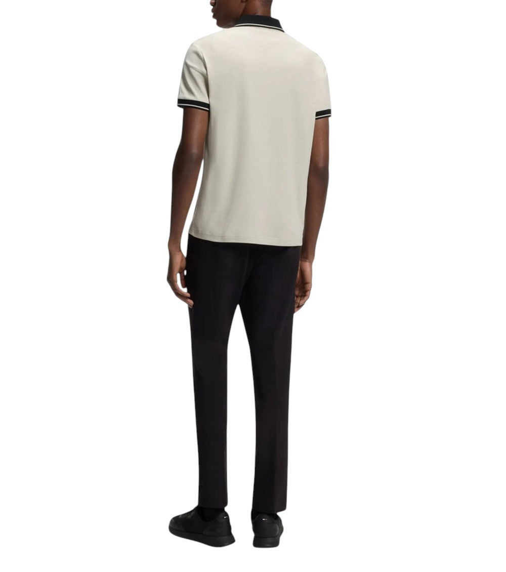 Light Beige Logo Polo 4