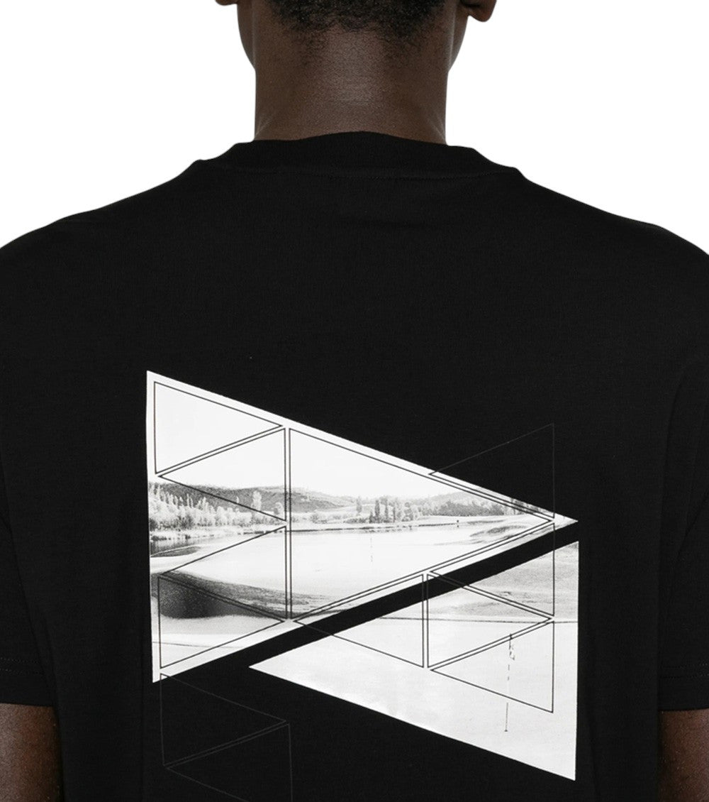 Black Regular Logo T-Shirt 4