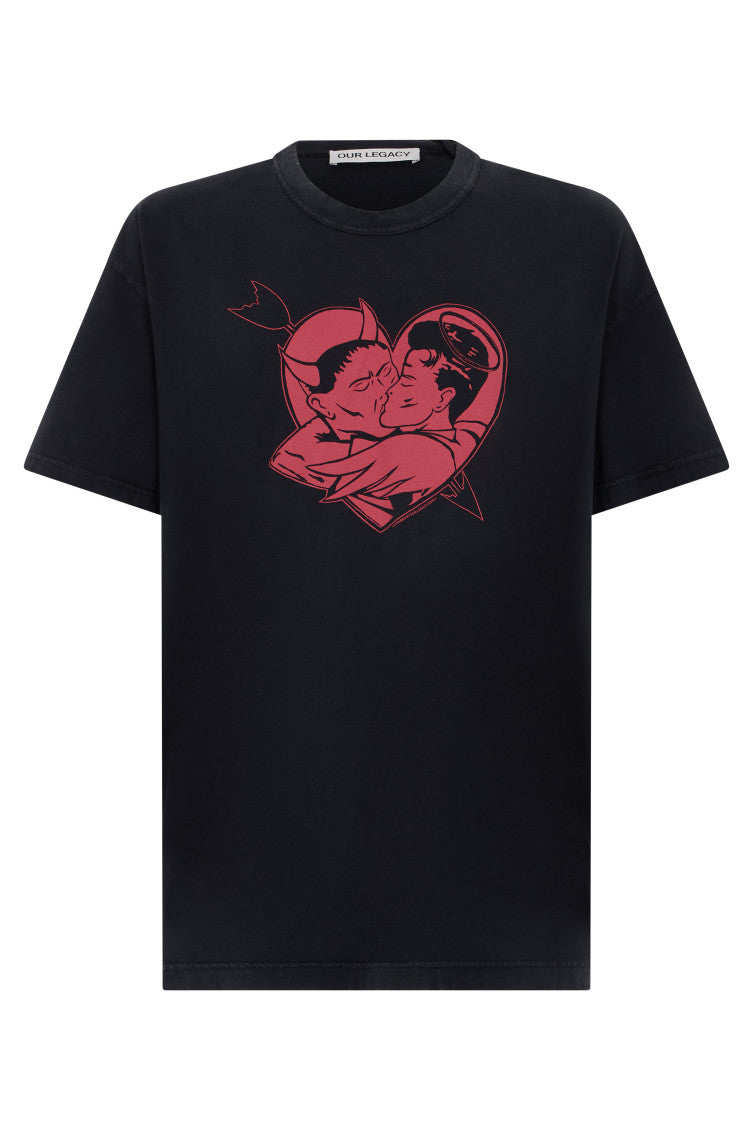 Black Printed T-Shirt 1