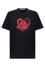 Black Printed T-Shirt 1