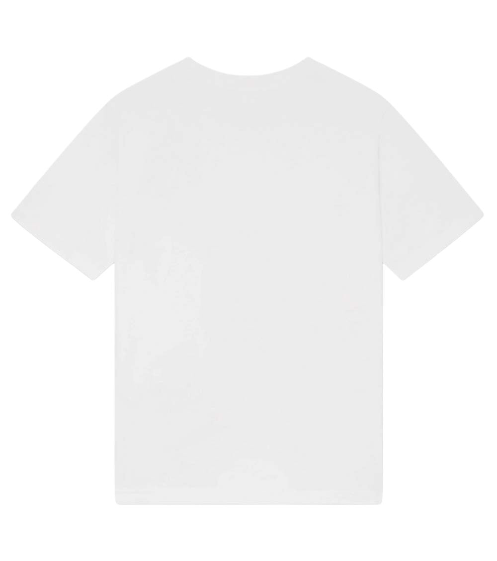 White Crew Neck T-Shirt 2