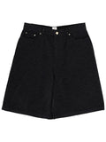 Black Logo Shorts 1