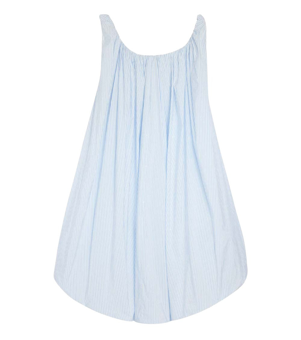 Light Blue Scoop Neck Dress 2