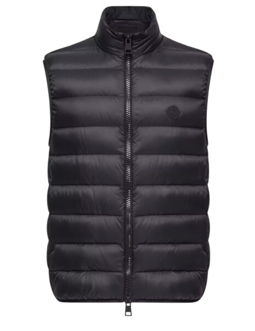 Black Mock Collar Jacket 1