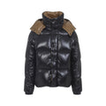 Black Puffer Solid Jacket 1