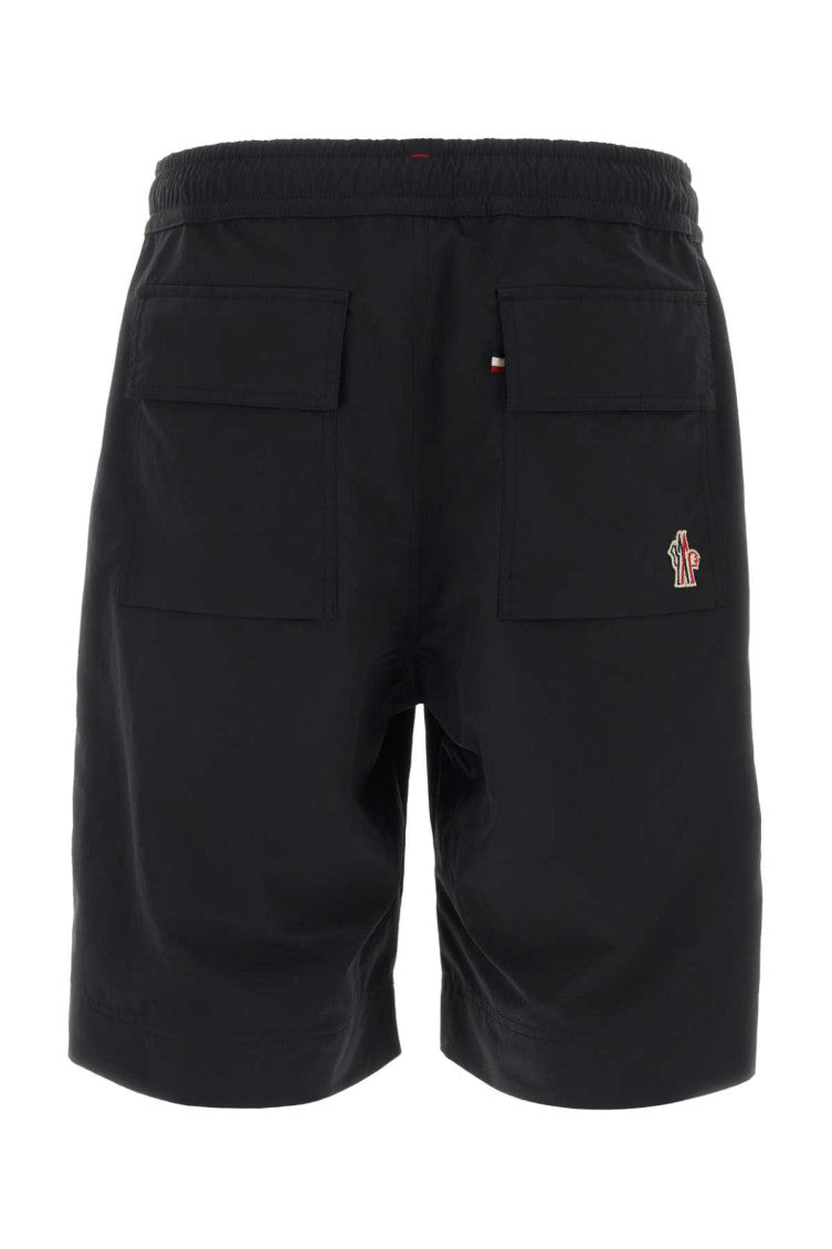 Black Relaxed Fit Shorts 2