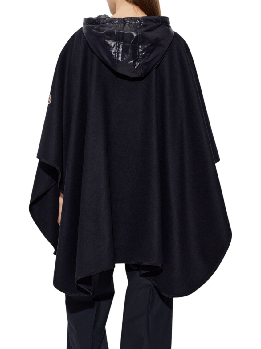 Blue Solid Hood Jacket 3