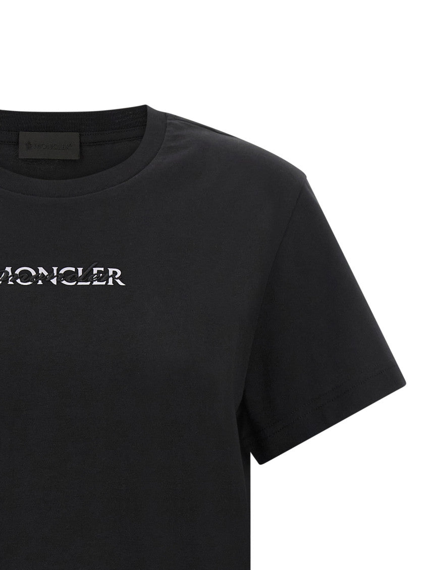 Black Logo Crew Neck T-Shirt 3