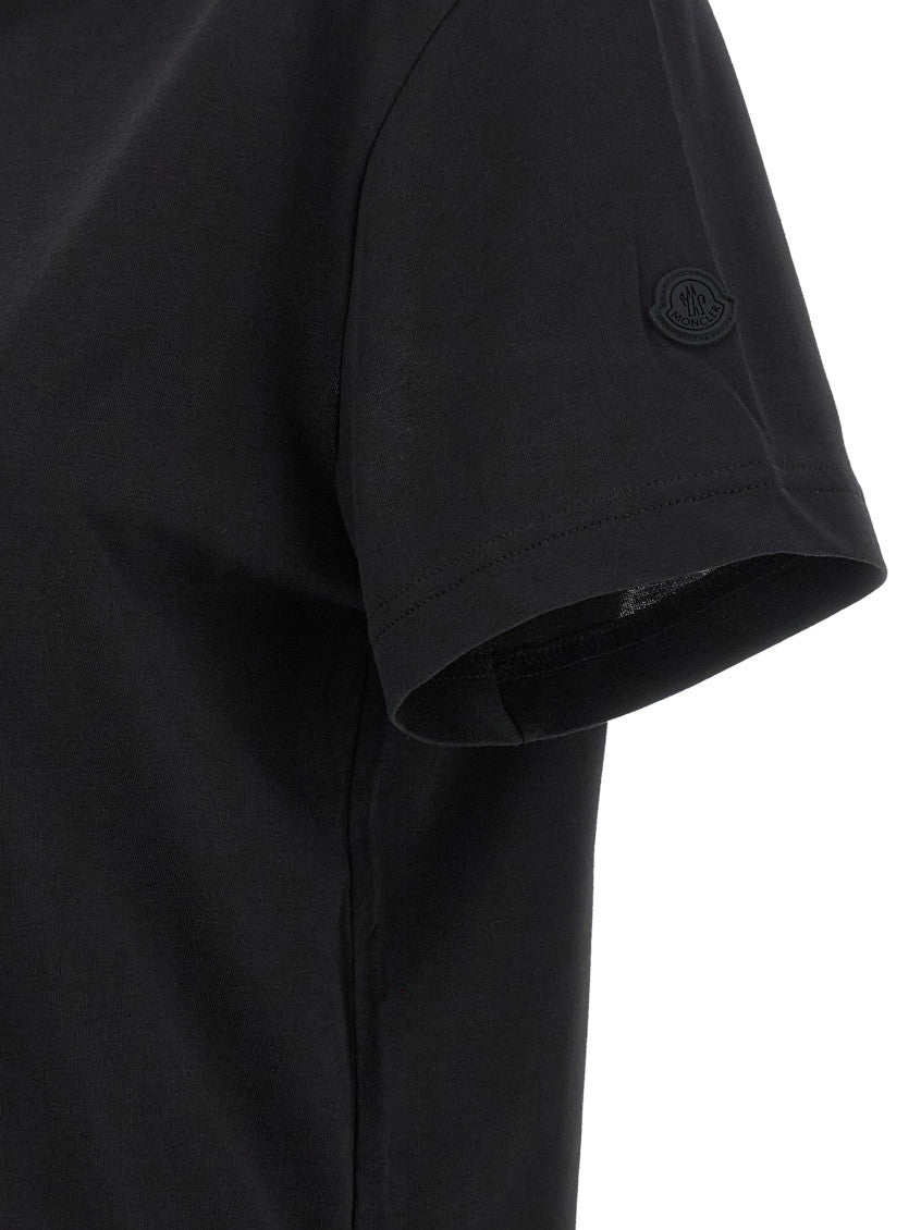 Black Logo Crew Neck T-Shirt 4