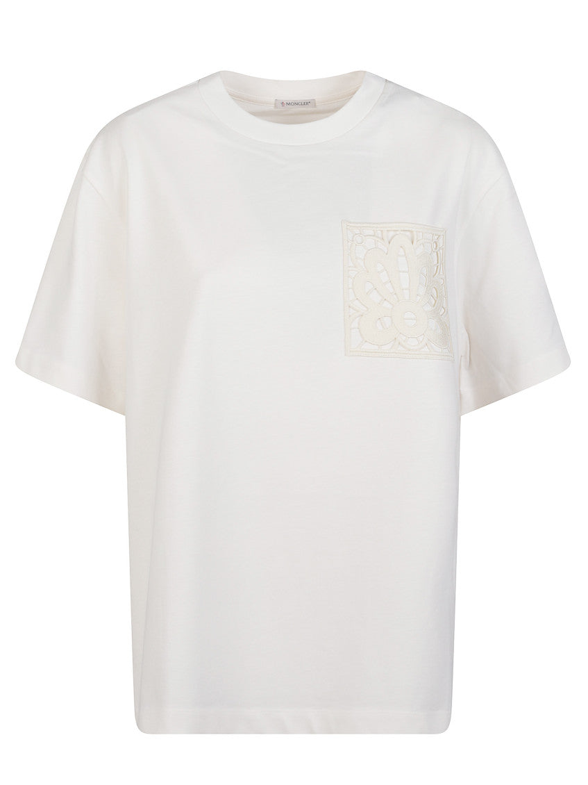 Beige Solid Crew Neck T-Shirt 1