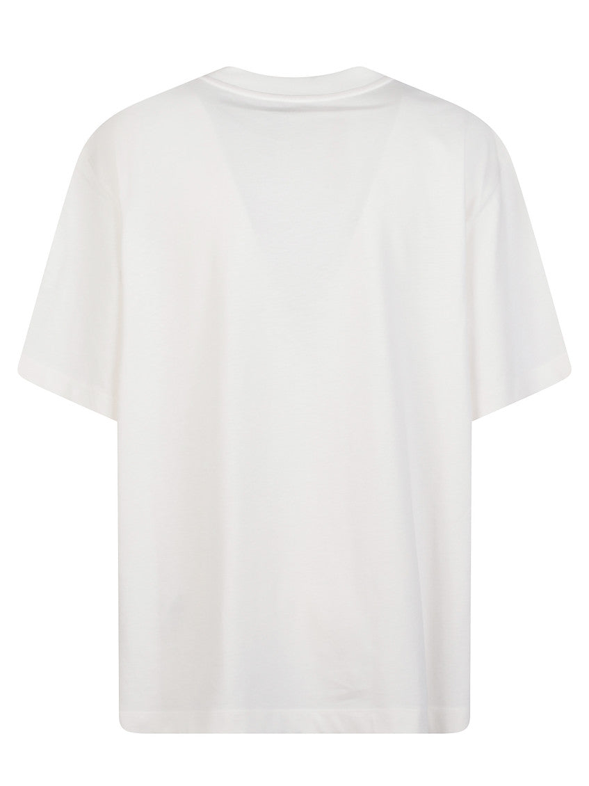 Beige Solid Crew Neck T-Shirt 2