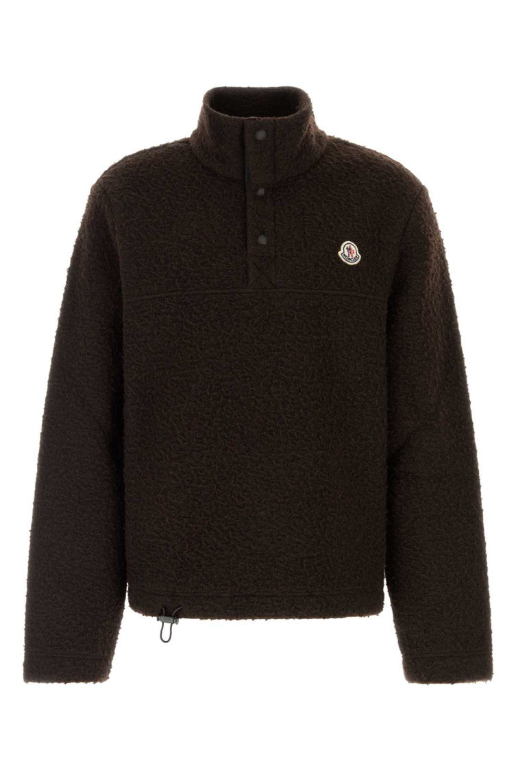 Dark Brown Regular Sweatshirt 1