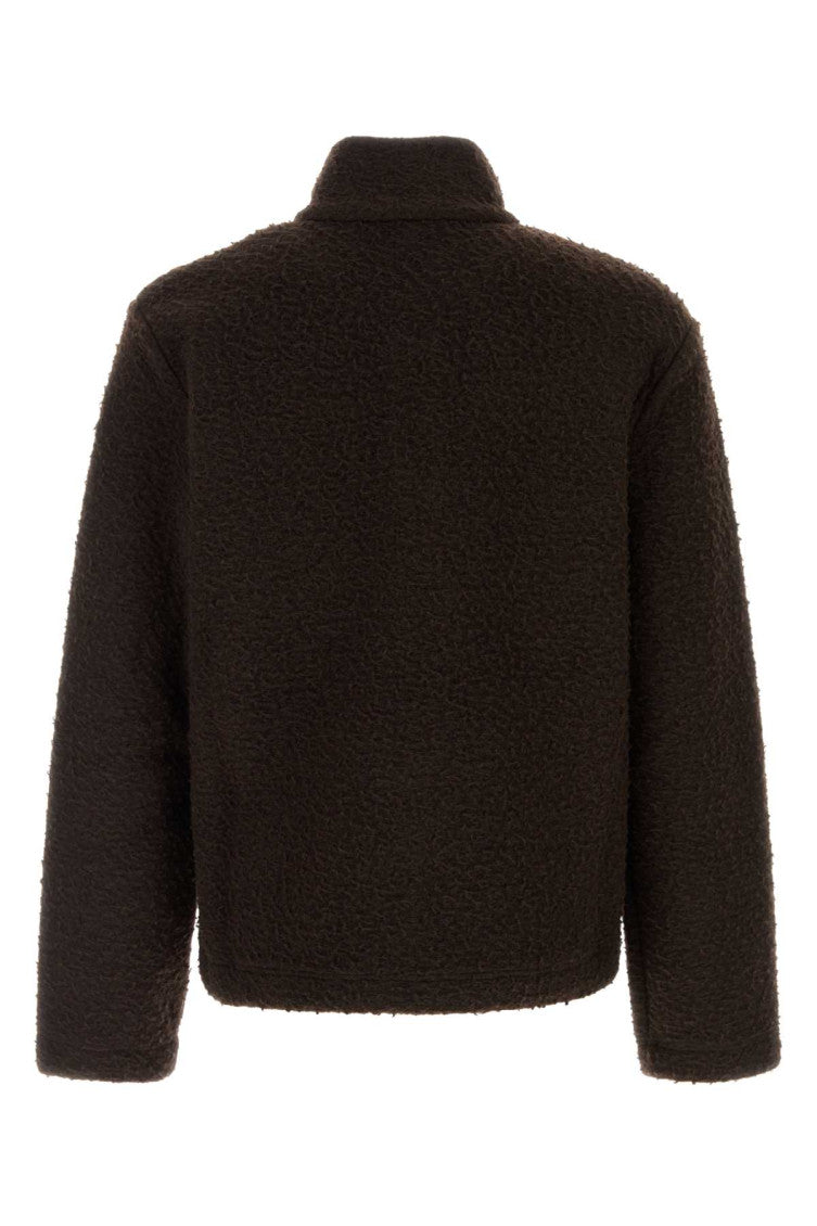 Dark Brown Regular Sweatshirt 2