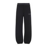 Black Relaxed Joggers Pants 1