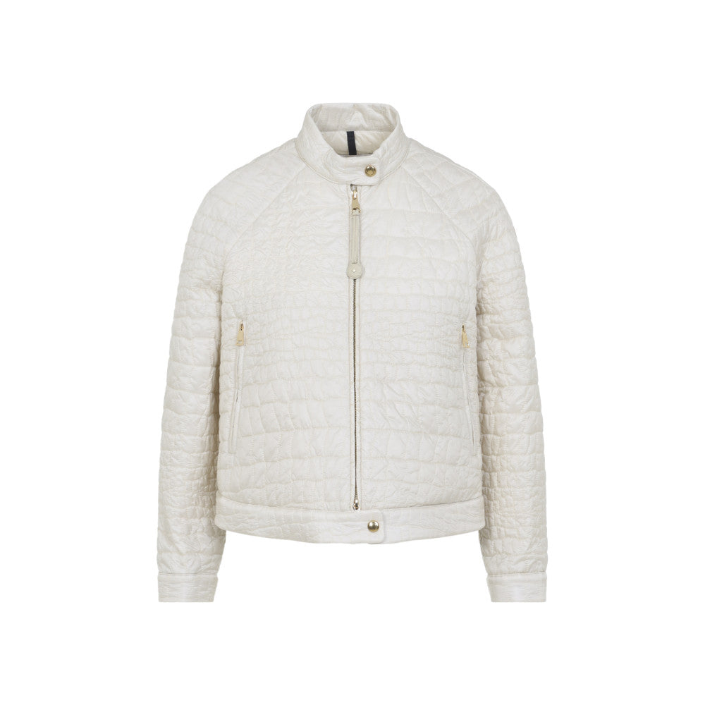Light Beige Quilted Jacket 1