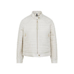 Light Beige Quilted Jacket 1