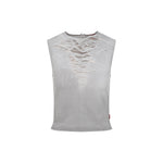 Grey Distressed Front Top 1