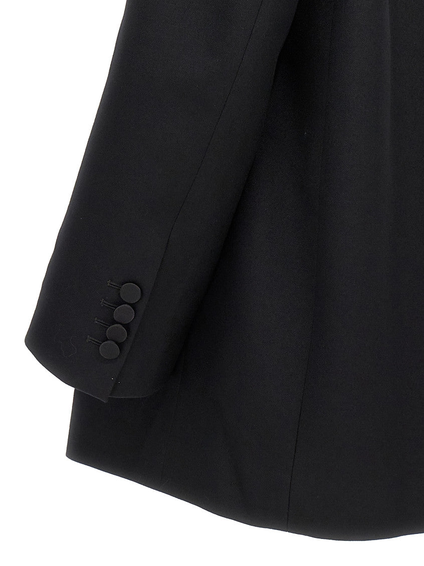 Black Blinker Tux Blazer 4