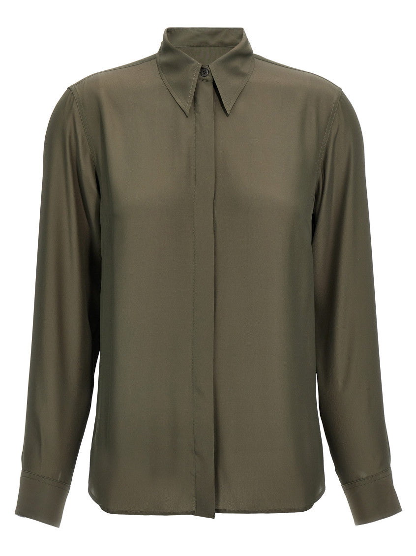 Green Chowy Shirt 1