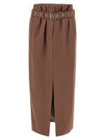 Brown 'Seaches' skirt 1