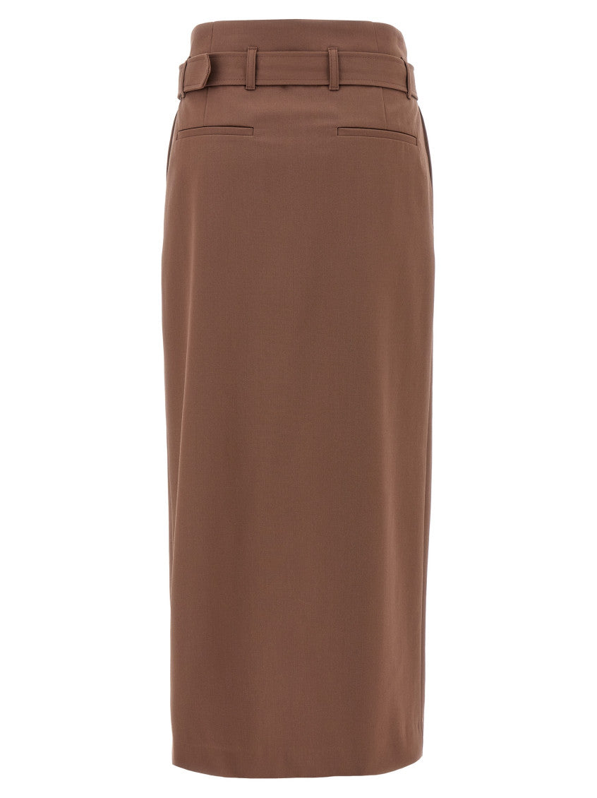 Brown 'Seaches' skirt 2
