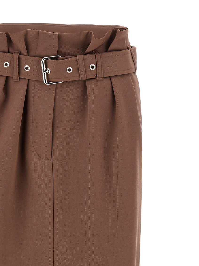 Brown 'Seaches' skirt 3