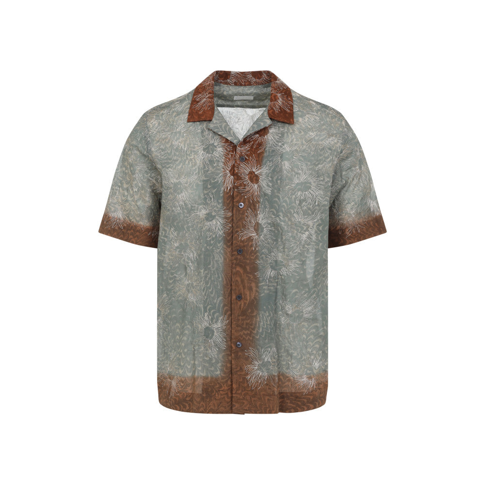 Green embroidery Shirt 1