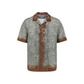 Green embroidery Shirt 1