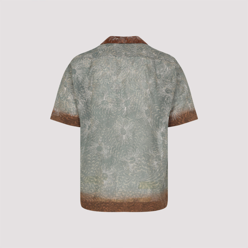 Green embroidery Shirt 4