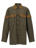 Green Crowsey Embroidered Shirt 1