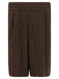 Brown Plato Bermuda Shorts 1