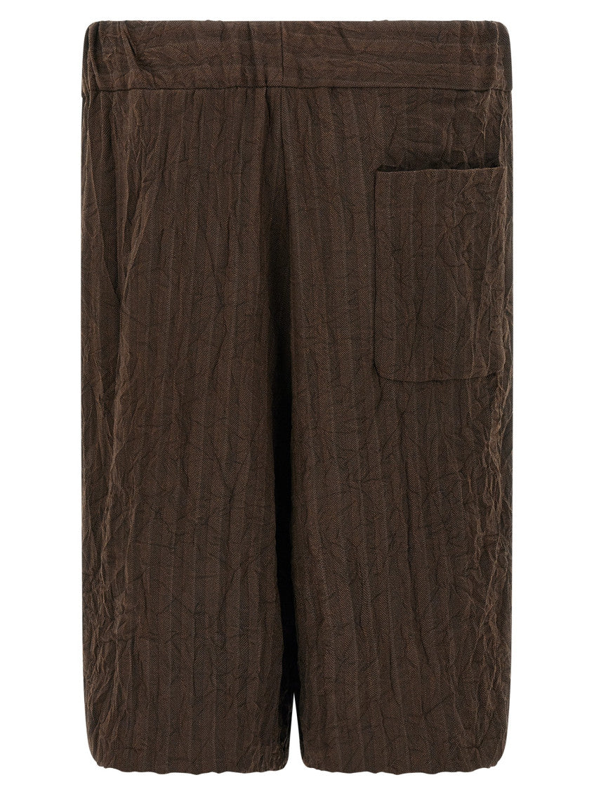 Brown Plato Bermuda Shorts 2