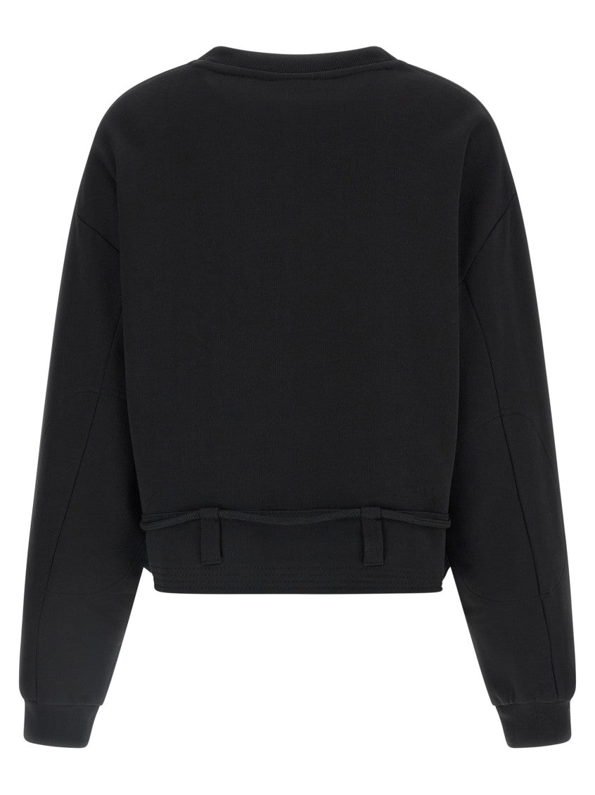 Black Crew Neck Sweatshirt 2