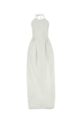 White Europa Canvas Maxi Dress 1