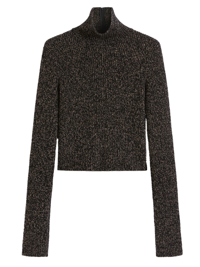Black High-neck Sweater 1