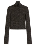 Black High-neck Sweater 1