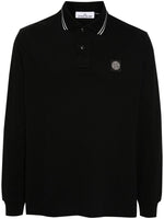 Black Slim Full Sleeves Polo 1