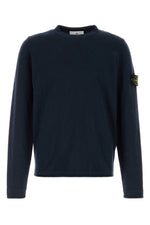 Navy Blue Logo Sweaters 1