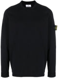 Navy Blue Logo Badge Sweater 1