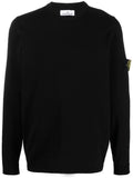 Black Logo Badge Sweater 1