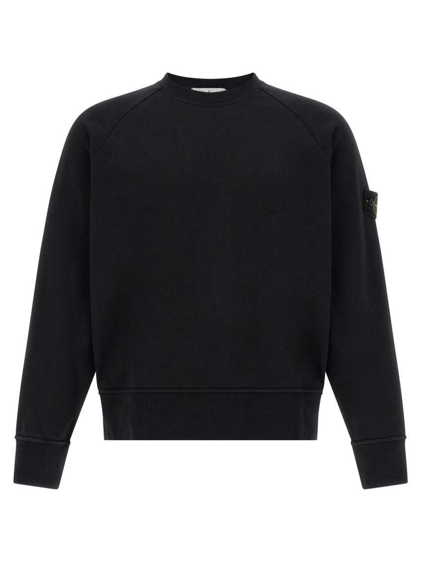Black Crew Neck Sweatshirt 1